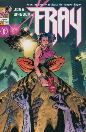 Fray 1 published by Dark Horse with cover art by Karl Moline