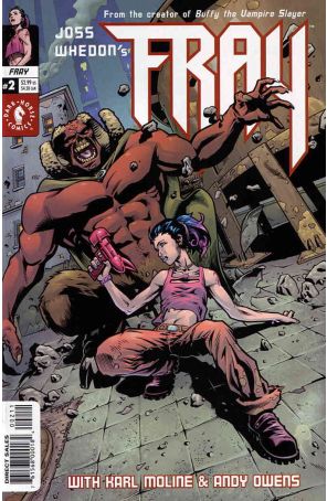 Fray 2 (2nd) published by Dark Horse with cover art by Karl Moline