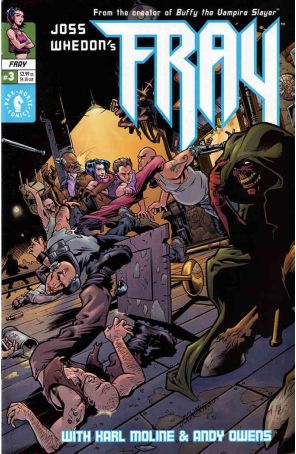 Fray 3 (2nd) published by Dark Horse with cover art by Karl Moline