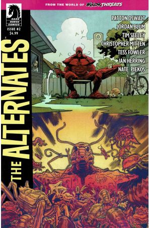 From the World of Minor Threats: The Alternates 2A published by Dark Horse with cover art by Scott Hepburn