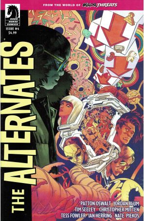 From the World of Minor Threats: The Alternates 4A published by Dark Horse with cover art by Scott Hepburn