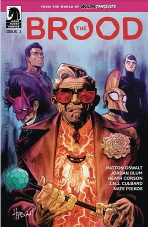 From the World of Minor Threats: The Brood 1A published by Dark Horse with cover art by Scott Hepburn