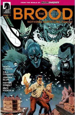 From the World of Minor Threats: The Brood 3A published by Dark Horse with cover art by Scott Hepburn