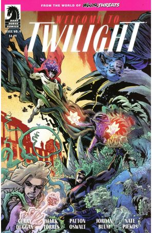 From the World of Minor Threats: Welcome to Twilight 4A published by Dark Horse with cover art by Scott Hepburn