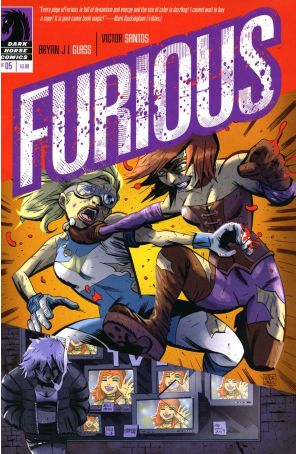 Furious 5 published by Dark Horse with cover art by Victor Santos