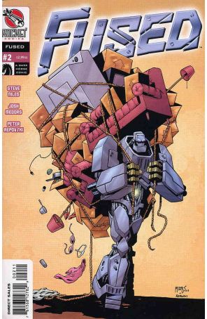 Fused (Rocket Comics) 2 published by Dark Horse with cover art by Josh Medors
