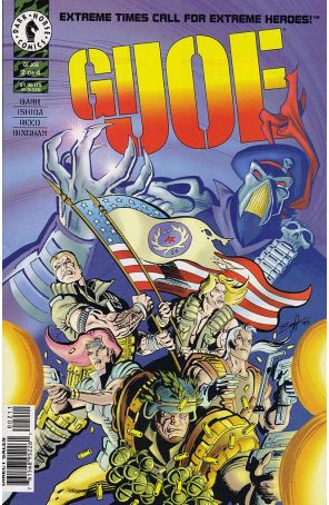GI Joe (Vol. 1) 2 published by Dark Horse with cover art by Norm Breyfogle