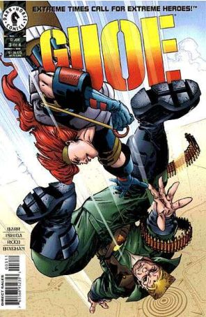 GI Joe (Vol. 1) 3 published by Dark Horse with cover art by Walter Simonson