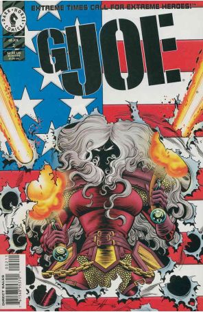 GI Joe (Vol. 2) 2 published by Dark Horse with cover art by Norm Breyfogle