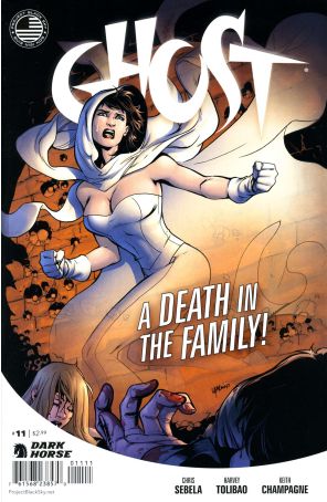 Ghost (4th Series) 11 published by Dark Horse with cover art by Emanuela Lupacchino