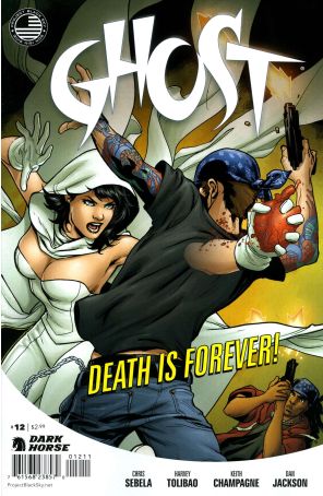 Ghost (4th Series) 12 published by Dark Horse with cover art by Emanuela Lupacchino