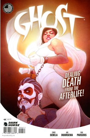 Ghost (4th Series) 6 published by Dark Horse with cover art by Jenny Frison
