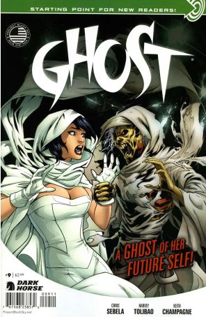 Ghost (4th Series) 9 published by Dark Horse with cover art by Emanuela Lupacchino