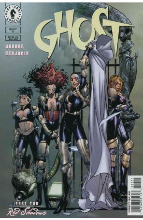 Ghost (Vol. 2) 13 published by Dark Horse with cover art by Ryan Benjamin
