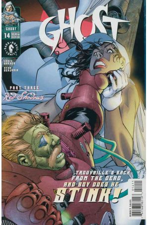 Ghost (Vol. 2) 14 published by Dark Horse with cover art by Ryan Benjamin