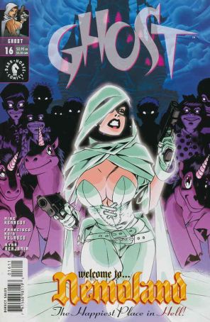 Ghost (Vol. 2) 16 published by Dark Horse with cover art by Jason Pearson