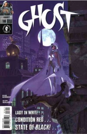 Ghost (Vol. 2) 18 published by Dark Horse with cover art by Ben Beauvais