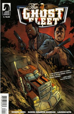 The Ghost Fleet 1 published by Dark Horse with cover art by Dan Johnson