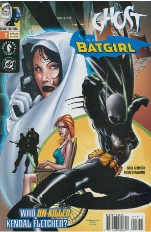 Ghost/Batgirl 2 published by Dark Horse with cover art by Ryan Benjamin