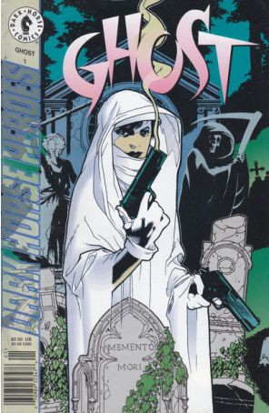 Ghost 1 (Newsstand) published by Dark Horse with cover art by Adam Hughes