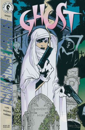 Ghost 1 published by Dark Horse with cover art by Adam Hughes
