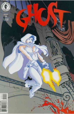 Ghost 10 published by Dark Horse with cover art by Stan Manouk