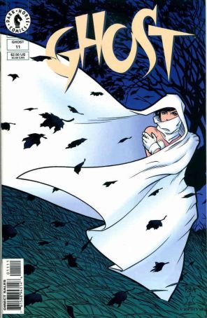 Ghost 11 published by Dark Horse with cover art by Brian Apthorp