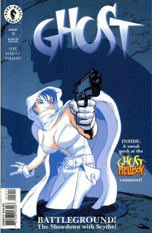 Ghost 12 published by Dark Horse with cover art by Stan Manoukian