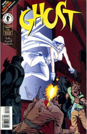 Ghost 14 published by Dark Horse with cover art by Stan Manouk