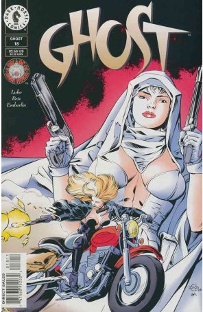 Ghost 18 published by Dark Horse with cover art by Dougie Braithwaite