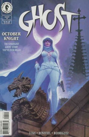 Ghost 26 published by Dark Horse with cover art by Denis Beauvais