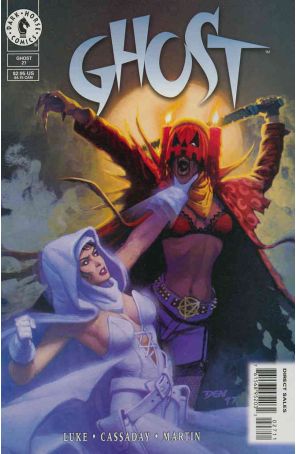 Ghost 27 published by Dark Horse with cover art by Denis Beauvais