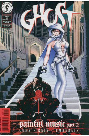 Ghost 29 published by Dark Horse with cover art by Chris Warner