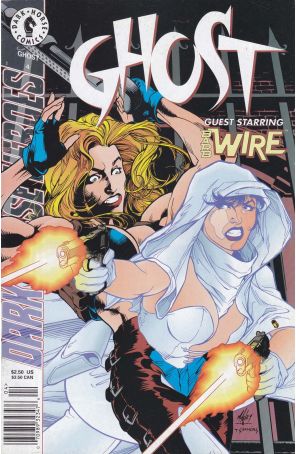 Ghost 4 (Newsstand) published by Dark Horse with cover art by Matt Haley