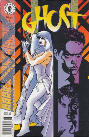 Ghost 6 (Newsstand) published by Dark Horse with cover art by Adam Hughes
