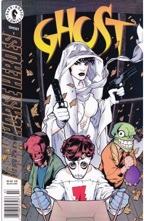 Ghost 7 (Newsstand) published by Dark Horse with cover art by Adam Hughes