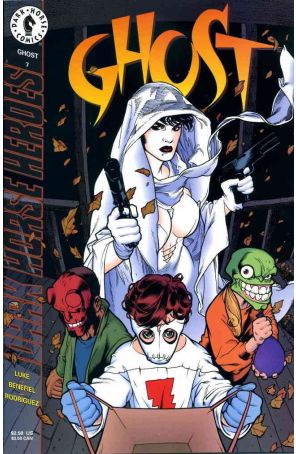 Ghost 7 published by Dark Horse with cover art by Adam Hughes