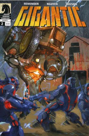 Gigantic (Dark Horse) 2 published by Dark Horse with cover art by Eric Nguyen