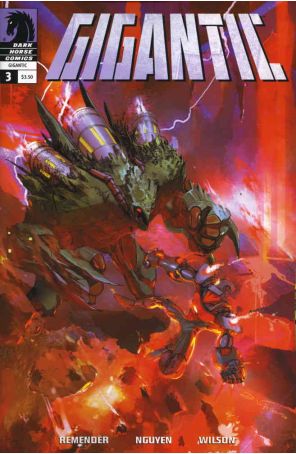 Gigantic (Dark Horse) 3 published by Dark Horse with cover art by Eric Nguyen