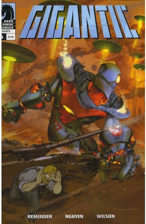 Gigantic (Dark Horse) 4 published by Dark Horse with cover art by Eric Nguyen