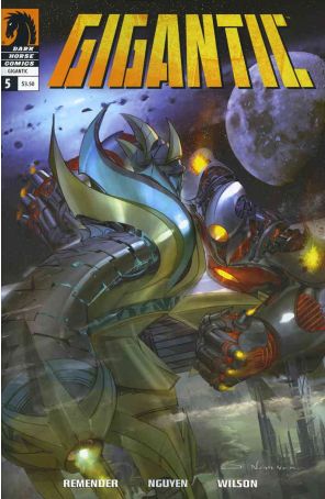Gigantic (Dark Horse) 5 published by Dark Horse with cover art by Eric Nguyen