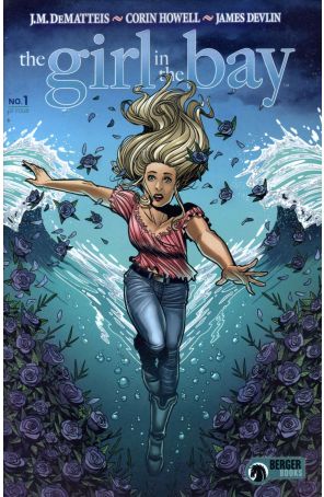 The Girl in the Bay 1 published by Dark Horse with cover art by Corin Howell