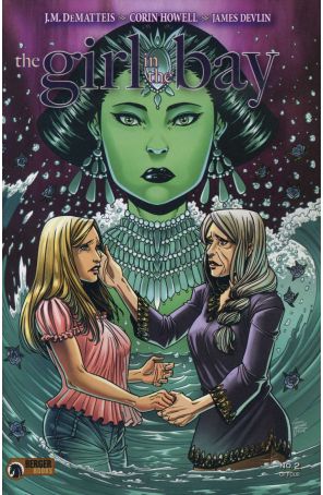 The Girl in the Bay 2 published by Dark Horse with cover art by Corin Howell