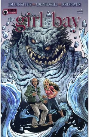 The Girl in the Bay 3 published by Dark Horse with cover art by Corin Howell
