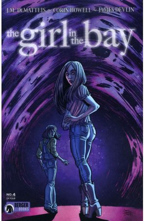 The Girl in the Bay 4 published by Dark Horse with cover art by Corin Howell