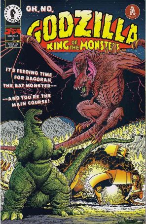 Godzilla (King of the Monsters) 3 published by Dark Horse with cover art by Arthur Adams