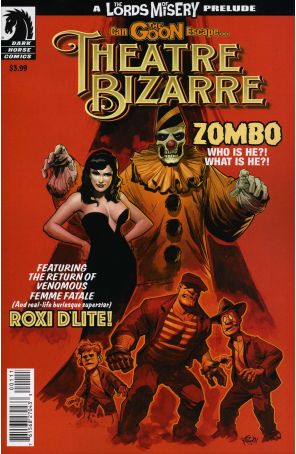 The Goon In Theatre Bizarre 1 published by Dark Horse with cover art by Eric Powell