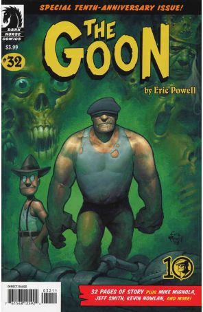 Goon (Dark Horse) 32 published by Dark Horse with cover art by Eric Powell