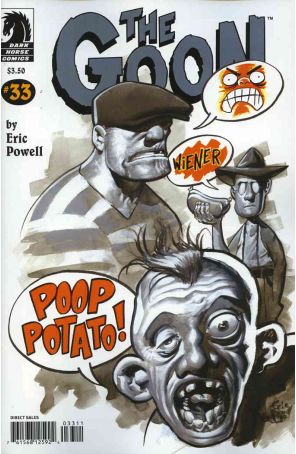 Goon (Dark Horse) 33 published by Dark Horse with cover art by Eric Powell