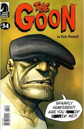 Goon (Dark Horse) 34 published by Dark Horse with cover art by Dave Stewart